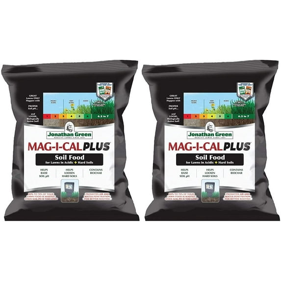Jonathan Green Turf Lawn Fertilizer Natural Granules - Outdoor Use - 2 Pack