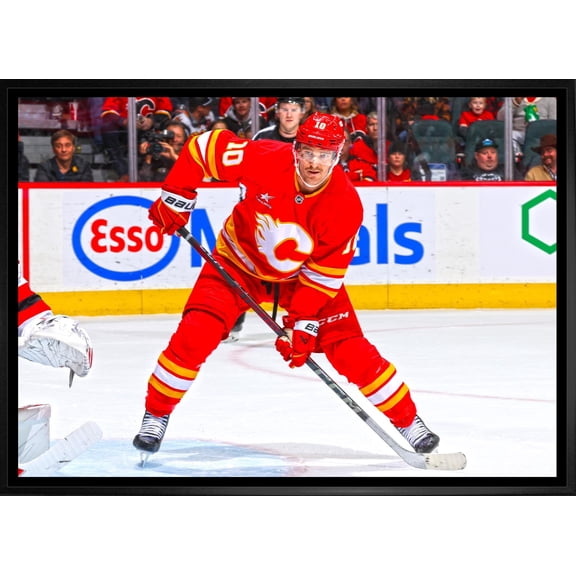 Jonathan Huberdeau 20x29 Framed Canvas Calgary Flames