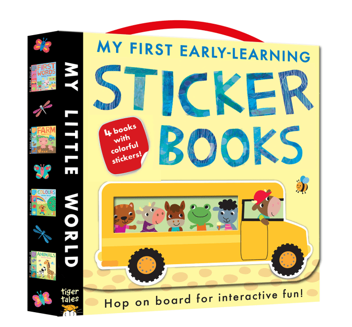 JONATHAN LITTON; FHIONA GALLOWAY My First Early-Learning Sticker Books Boxed Set: 4 Books with Colorful Stickers! (Hardcover)