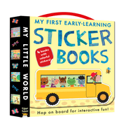 My First Early-Learning Sticker Books Boxed Set 4 Books with Colorful Stickers! Paperback