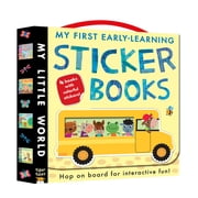 My First Early-Learning Sticker Books Boxed Set 4 Books with Colorful Stickers! Hardcover