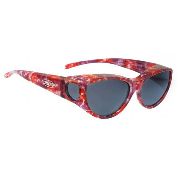 Jonathan Paul Fitovers Medium Ikara Berry Crush Polarized Gray Sunglasses