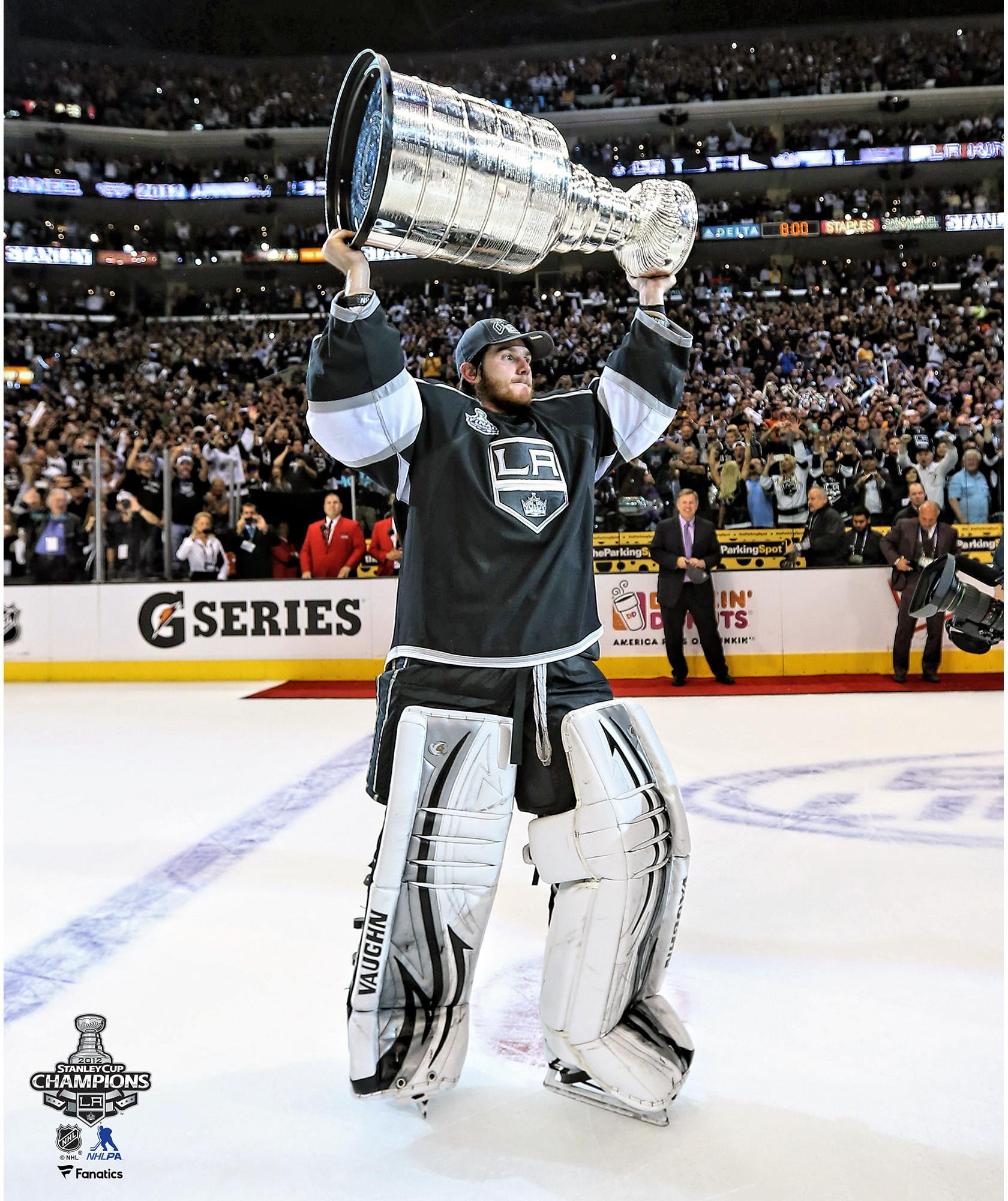 Los Angeles Kings No32 Jonathan Quick Black Classic Jersey