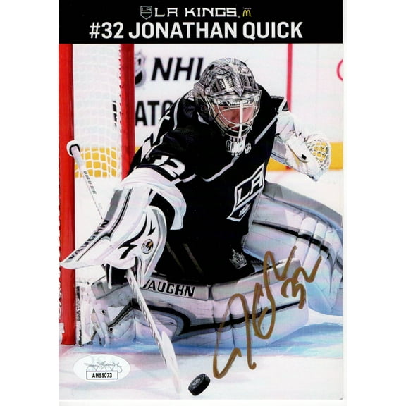 Jonathan Quick Signed Autographed 5X7 Photo Kings Team Issue #32 JSA AM55073