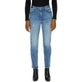 thumbnail image 1 of Jonathan Simkhai Womens River High Rise Ankle Straight Leg Jeans, 1 of 2