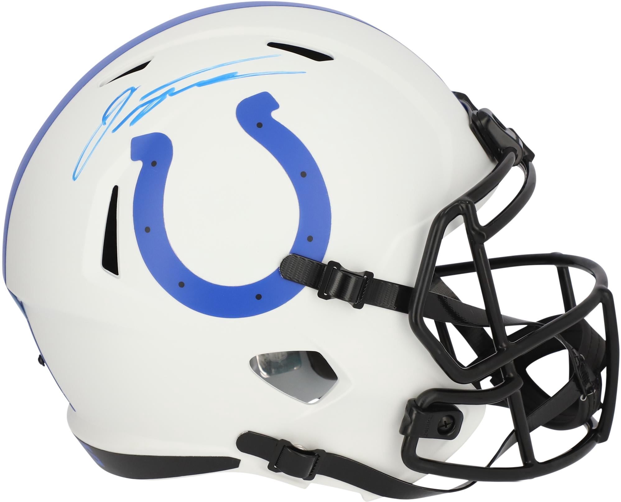 Jonathan Taylor Indianapolis Colts Autographed Riddell Lunar Eclipse Alternate Speed Replica Helmet - Fanatics Authentic Certified