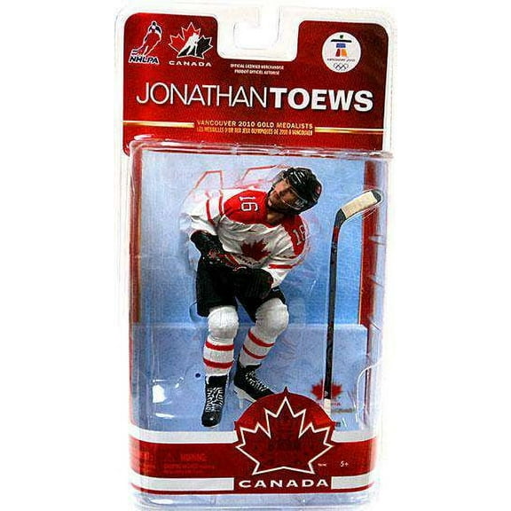 Jonathan Toews Action Figure White Jersey NHL Chicago Blackhawks