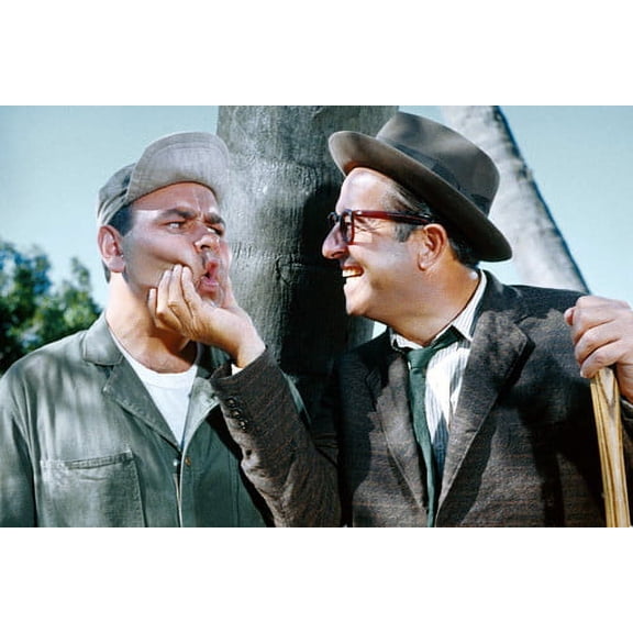 Jonathan Winters Phil Silvers classic scene It's a Mad Mad Mad Mad World 24x36 Poster