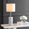 thumbnail image 1 of JONATHAN Y Aksel 25.5" Marble LED Table Lamp, White/Chrome, JYL2007A, 1 of 8