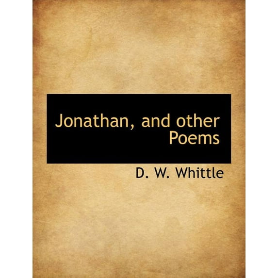 Jonathan, and Other Poems (Paperback)