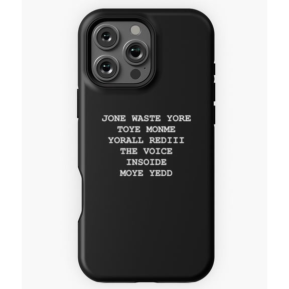 Jone Waste Yore Toye Monme Funny Meme - Trendy Phone N6405 Phone Case for iPhone 17 16 15 14 13 12 11 Pro Max
