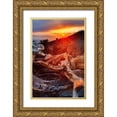 thumbnail image 1 of Jones, Adam 11x14 Gold Ornate Wood Framed with Double Matting Museum Art Print Titled - Bristlecone pine at sunset-White Mountains-Inyo National Forest-California, 1 of 4