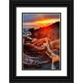 thumbnail image 1 of Jones, Adam 13x18 Black Ornate Wood Framed with Double Matting Museum Art Print Titled - Bristlecone pine at sunset-White Mountains-Inyo National Forest-California, 1 of 4