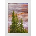 thumbnail image 1 of Jones, Adam 13x18 White Modern Wood Framed Museum Art Print Titled - Elevated view of Grand Prismatic spring and colorful bacterial mat-Yellowstone National Park, 1 of 4