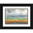 thumbnail image 1 of Jones, Adam 14x11 Black Ornate Wood Framed with Double Matting Museum Art Print Titled - Elevated view of Grand Prismatic spring and colorful bacterial mat-Yellowstone National Park, 1 of 4