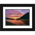 thumbnail image 1 of Jones, Adam 14x11 Black Ornate Wood Framed with Double Matting Museum Art Print Titled - Madison River at sunrise-Yellowstone National Park-Wyoming, 1 of 4