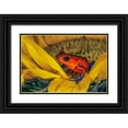 thumbnail image 1 of Jones, Adam 18x13 Black Ornate Wood Framed with Double Matting Museum Art Print Titled - Blue-jean frog-Strawberry poison dart frog, 1 of 4