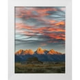 thumbnail image 1 of Jones, Adam 19x24 White Modern Wood Framed Museum Art Print Titled - Historical Moulton barn at sunrise-Grand Teton National Park-Wyoming, 1 of 4