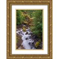 thumbnail image 1 of Jones, Adam 23x32 Gold Ornate Wood Framed with Double Matting Museum Art Print Titled - Tanner Creek-Columbia River Gorge-Oregon, 1 of 4