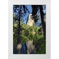 thumbnail image 1 of Jones, Adam 23x32 White Modern Wood Framed Museum Art Print Titled - El Capitan reflected on Merced River-Yosemite National Park-California, 1 of 4