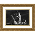 thumbnail image 1 of Jones, Adam 24x17 Gold Ornate Wood Framed with Double Matting Museum Art Print Titled - Bristlecone pine at sunset-White Mountains-Inyo National Forest-California, 1 of 4