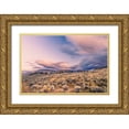 thumbnail image 1 of Jones, Adam 24x17 Gold Ornate Wood Framed with Double Matting Museum Art Print Titled - Mountain big sagebrush at sunrise-Lamar Valley-Yellowstone National Park-Wyoming, 1 of 4