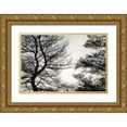 thumbnail image 1 of Jones, Allison 24x17 Gold Ornate Wood Framed with Double Matting Museum Art Print Titled - USA-Vermont-Morrisville-Jopson Lane Tree silhouetted against winter sky, 1 of 4