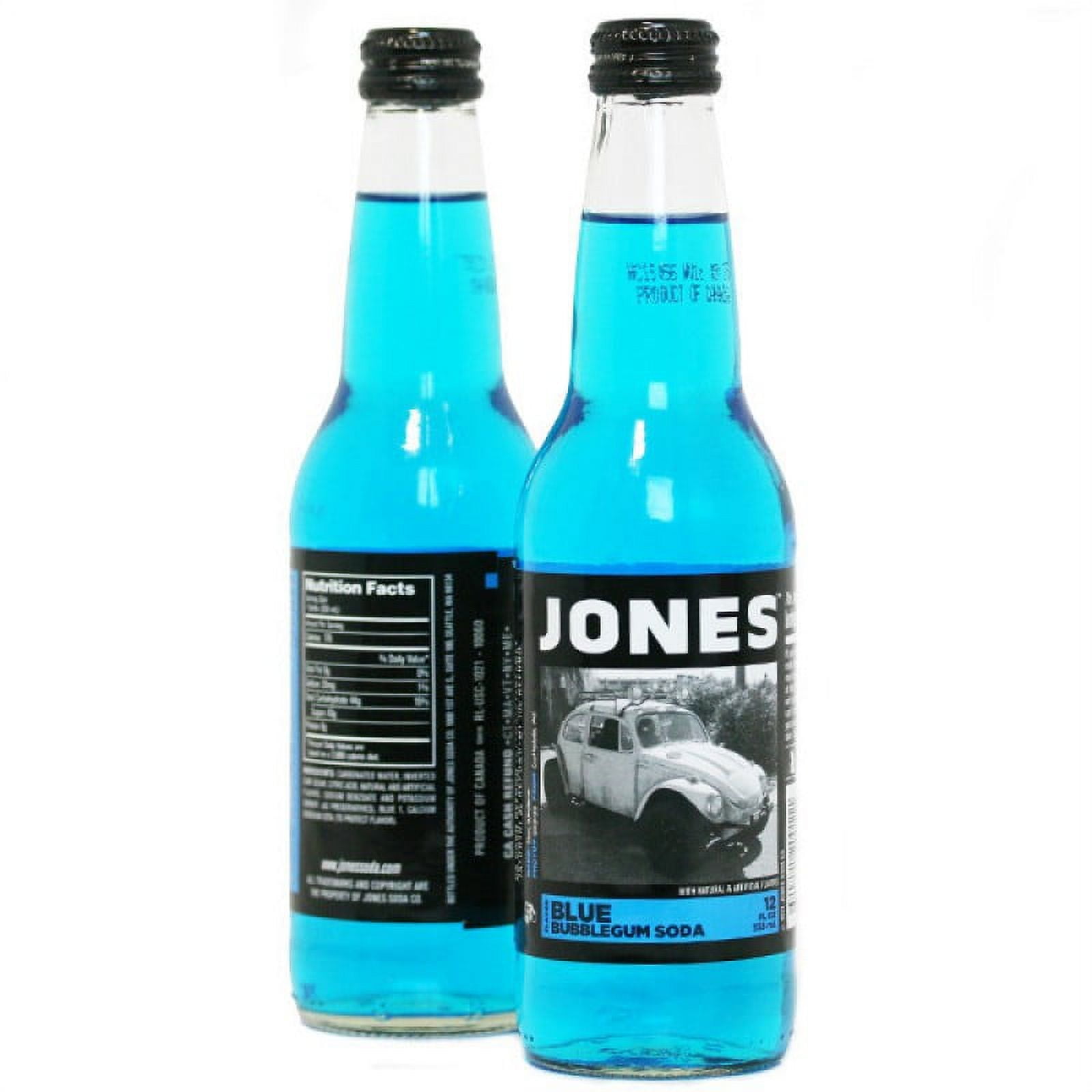 JONES SODA - BLUE BUBBLEGUM GB (12x355ML)
