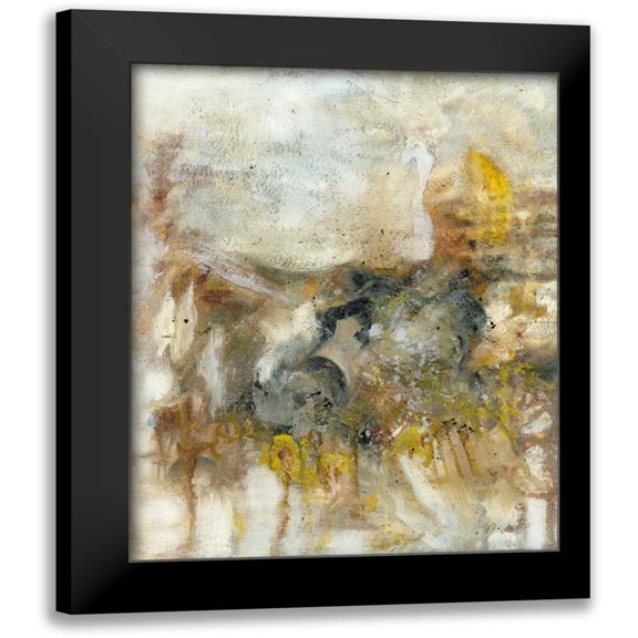 Jones, Catherine 12x14 Black Modern Framed Museum Art Print Titled - Granite Impressions I