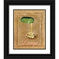 thumbnail image 1 of Jones, Catherine 12x14 Black Ornate Wood Framed with Double Matting Museum Art Print Titled - Nine to Five I, 1 of 4