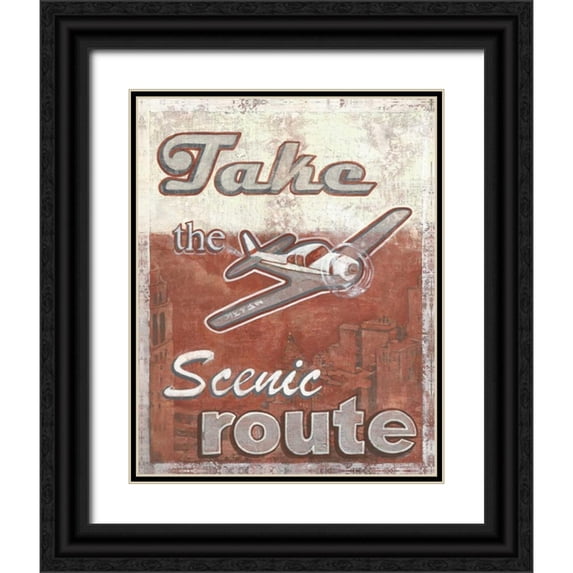 Jones, Catherine 15x18 Black Ornate Wood Framed with Double Matting Museum Art Print Titled - Scenic