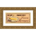 thumbnail image 1 of Jones, Catherine 32x15 Gold Ornate Wood Framed with Double Matting Museum Art Print Titled - Lemon Meringue, 1 of 4