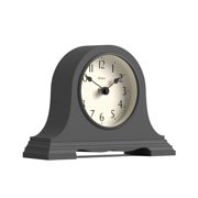 Jones Clocks  Speakeasy small mantel clock | Napoleon's hat design | Grey