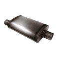 thumbnail image 1 of Jones Exhaust 4" x 9" x 14" Universal Max Flow Oval Muffler 2.5" Offset IN/OUT M, 1 of 1