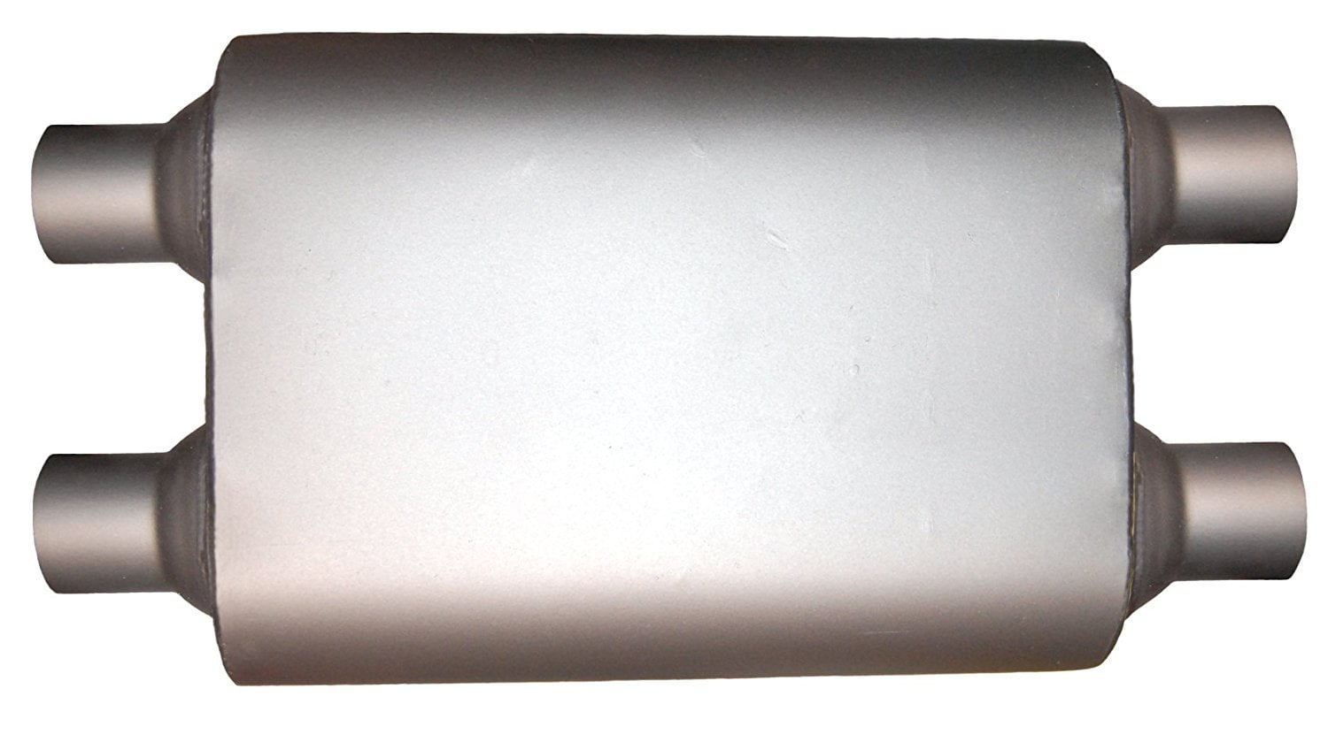 Jones Exhaust MF2468 Max Flow Muffler Dual In Dual Out 2.5 Input Pipe 2