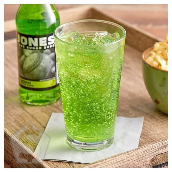 Jones Green Apple Soda 12 oz. - 24/Case