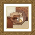 thumbnail image 1 of Jones, Jodi 12x12 Gold Ornate Wood Framed with Double Matting Museum Art Print Titled - Amalgam, 1 of 4
