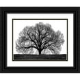 thumbnail image 1 of Jones, John 14x12 Black Ornate Wood Framed with Double Matting Museum Art Print Titled - The Tree, 1 of 4