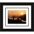 thumbnail image 1 of Jones, Mike 14x12 Black Ornate Wood Framed with Double Matting Museum Art Print Titled - Morning Haze, 1 of 4