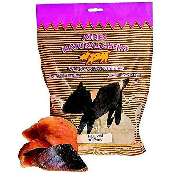 Jones Natural Chews Hooves Pouch 10 Count