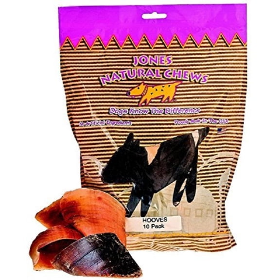 jones natural chews hooves pouch 10 count