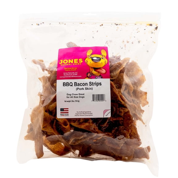 Jones Naturals Bully Basted Strips Dog Chew 28oz