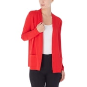 Jones New York Cardigan Sweater Rouge XL