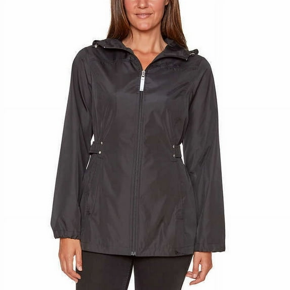 Jones New York Ladies' Parka in a Pocket (Red, XXL)