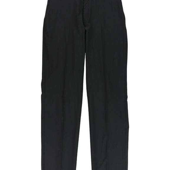 Jones New York Mens Mini Stripe Dress Pants Slacks, Black, 33.5W x 36L
