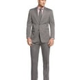thumbnail image 1 of Jones New York Mens Tonal Two Button Blazer Jacket, Grey, 44 Long, 1 of 1