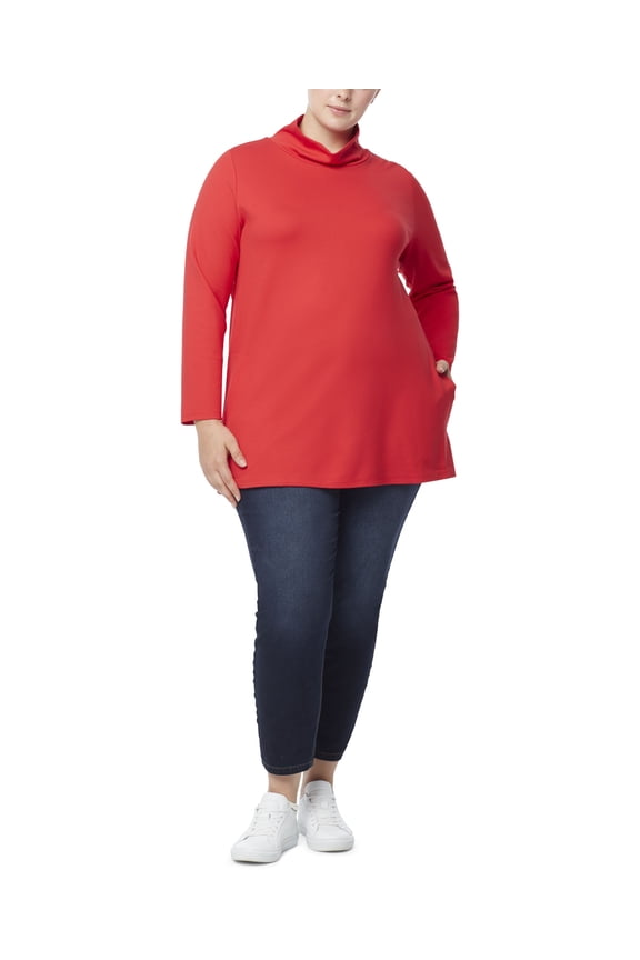 Plus Size Serenity Dakota Tunic Rouge 3X