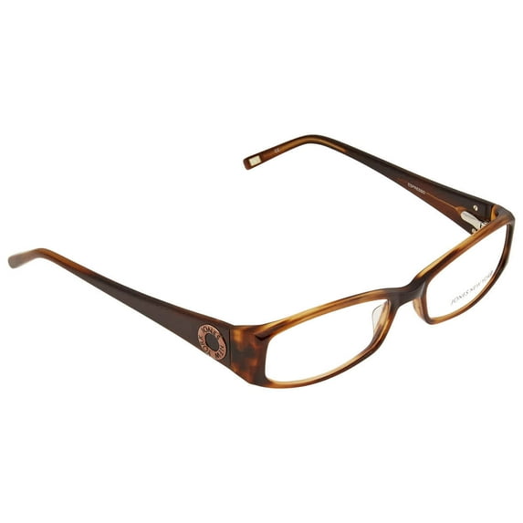 Jones New York Rectangular Ladies Eyeglasses J733 ESP 53, Rectangular, Brown