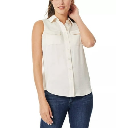 Jones New York Sleeveless Utility Blouse