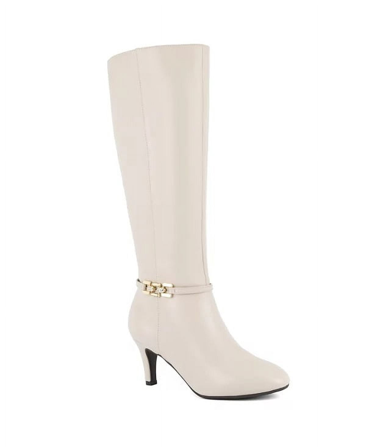 Escarpins Jones New York Talons 8cm Or - Pointure 9M (US), Cuir, Occasion